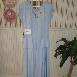 Nancy Johnson Linen Dress